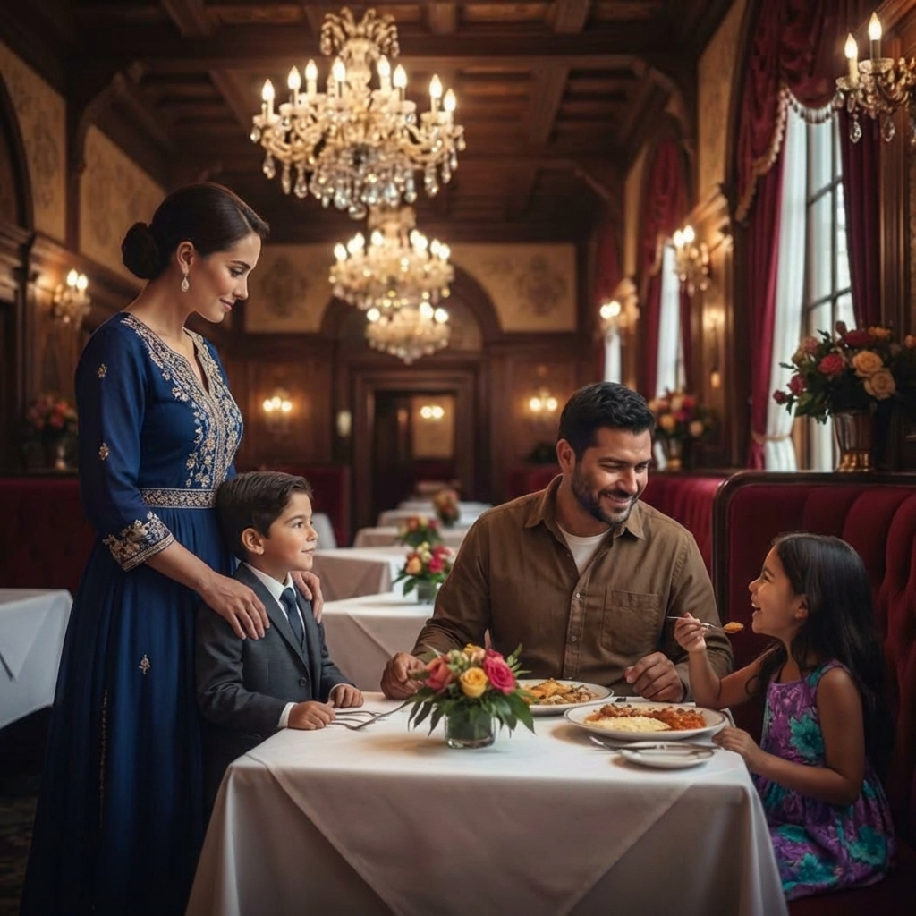 El restaurante El Jardín del Ritz brillaba aquella noche como un mundo que no admitía errores. Las lámparas de cristal colgaban del techo como promesas cumplidas, proyectando una luz cálida sobre manteles perfectamente planchados y cubertería que reflejaba cada movimiento con una precisión casi arrogante. El murmullo de conversaciones elegantes se mezclaba con el aroma de trufa, mantequilla y vino caro, creando una atmósfera donde todo parecía cuidadosamente diseñado para recordar a sus clientes que estaban en la cima.