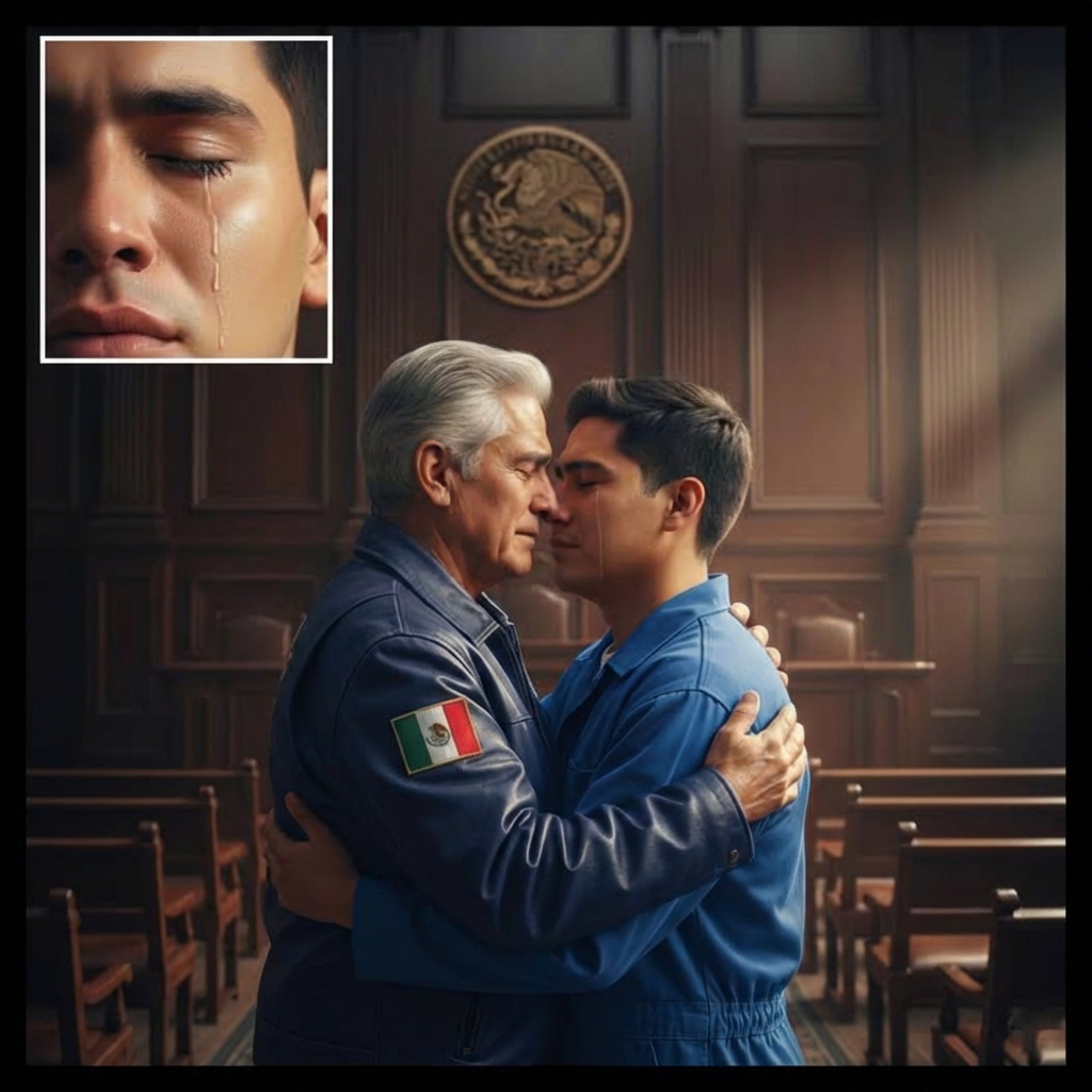 Todos se quedaron impactados al ver por qué estaba abrazando al chico que mató a mi hija.Estaba allí, en aquella sala del tribunal, con mi chaleco de cuero puesto y los brazos rodeando a un adolescente de dieciséis años con un mono naranja, mientras todos nos miraban como si hubiéramos perdido la cabeza. El chico sollozaba contra mi pecho.