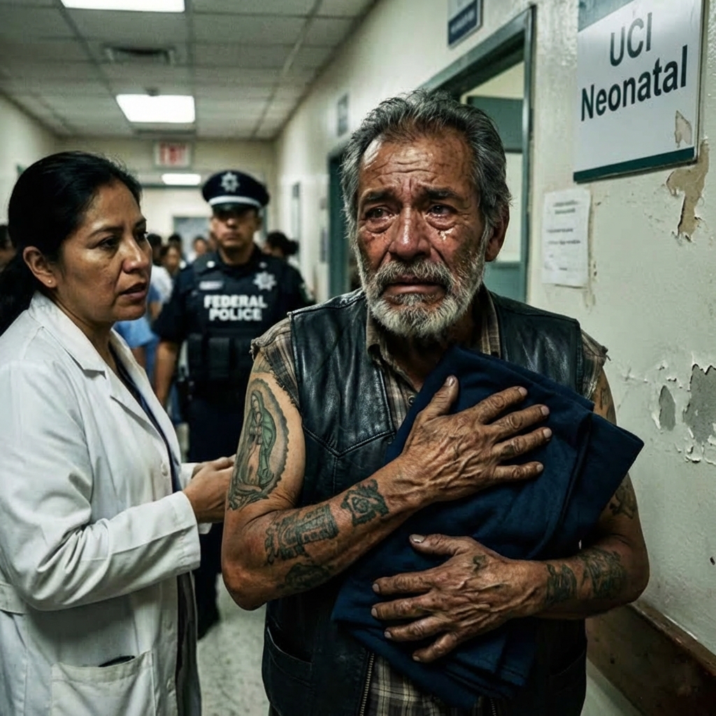 Vendió sus motos, rompió su chaleco y adoptó a la bebé del contenedor que nadie quiso