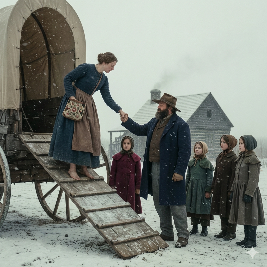 A los 19 años, fue entregada a unMi mano tembló sobre el papel como si no fuera mía, como si alguien la empujara desde afuera. El abogado carraspeó con impaciencia. La pluma raspó el aire, lista para clavarse en mi vida. ranchero con cinco hijos. Lo que sucedió después conmocionó a todo el pueblo.