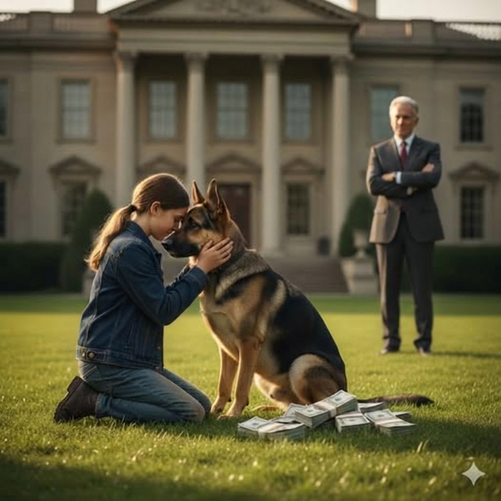 Un multimillonario ofreció un millón de dólares para quien lograra ganarse la confianza de su perro más peligroso, pero ¿por qué una niña sin hogar fue la única capaz de hacerlo?
