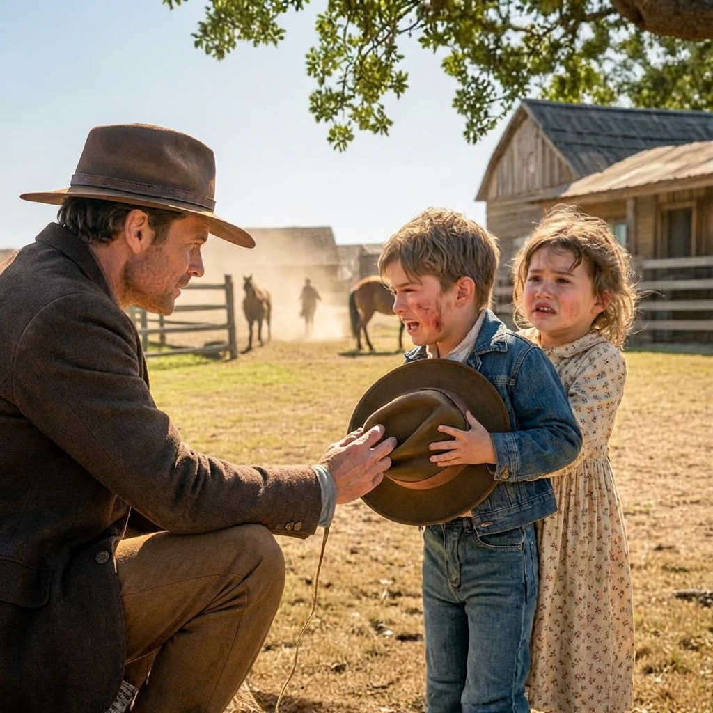 «Señor… Esconda a Mi Hermana», Suplicó — El Vaquero No Huyó, Se Levantó a Luchar.