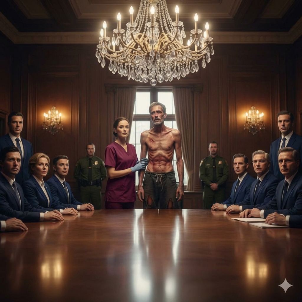 La criada descubrió el secreto de la viuda: su hijo estaba en el sótano. La verdad se reveló el día de la lectura del testamento.