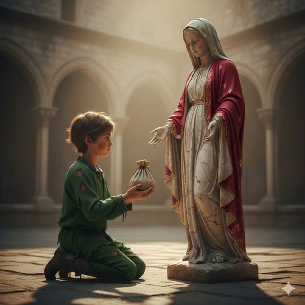En México, un niño mendigo ofreció pan a la Virgen… y ocurrió lo impensable