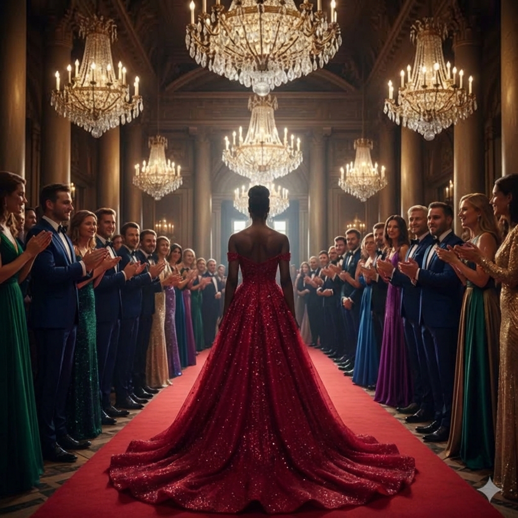 La mansión de los Del Valle brillaba esa noche como nunca antes. Desde la entrada, se podía percibir el olor a dinero y ostentación. Los coches deportivos de alta gama, conducidos por jóvenes herederos de imperios empresariales, se agolpaban en la entrada de adoquines importados. Dentro, las lámparas de cristal de Baccarat reflejaban su luz sobre los suelos de mármol italiano recién pulidos. Todo estaba diseñado para impresionar, para gritarle al mundo que la familia Del Valle estaba en la cima de la pirámide social.