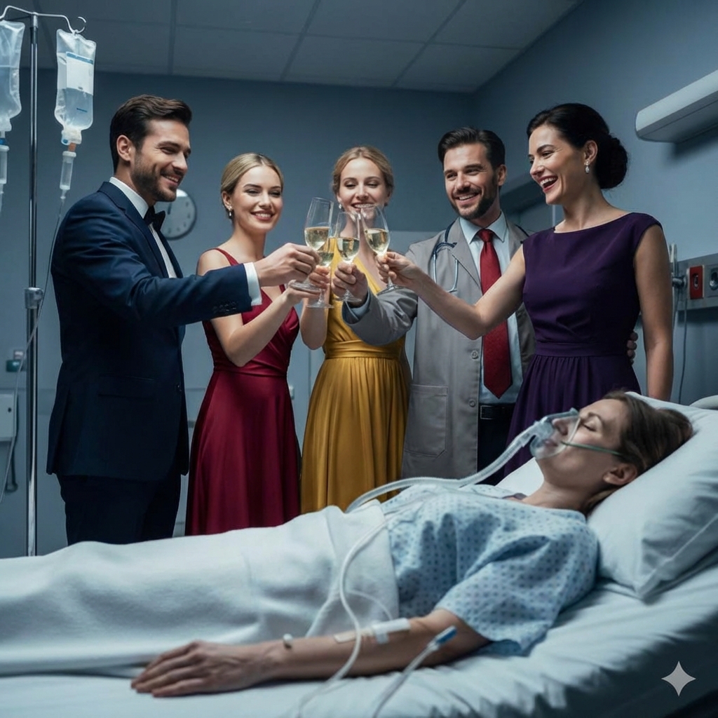 Esposa embarazada muere al dar a luz. Los suegros y la amante celebran hasta que el médico revela suavemente: