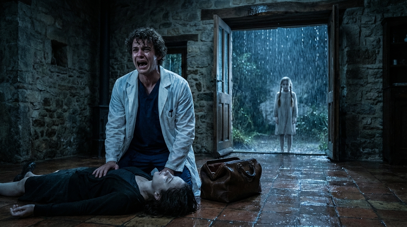 EL JOVEN MÉDICO LLEVÓ A UNA NIÑA ABANDONADA A CASA Y AL CRUZAR LA PUERTA SU ESPOSA PALIDECIÓ MORTALMENTE AL RECONOCER EN ELLA EL SECRETO MÁS OSCURO Y TERRIBLE DE SU PASADO QUE AMBOS CREÍAN ENTERRADO PARA SIEMPRE.