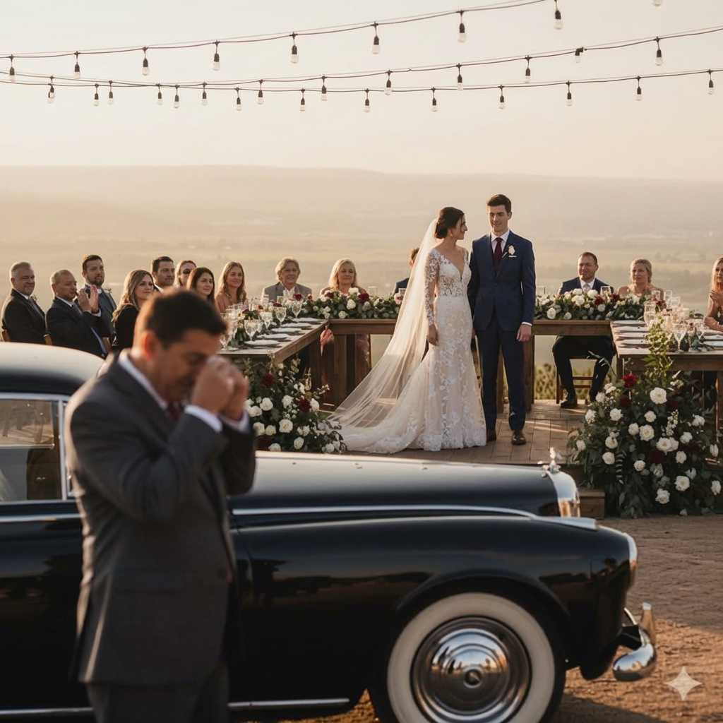 Fui a la boda de mi ex esposa para burlarme de ella por casarse con un pobre trabajador… pero cuando vi al novio, terminé sollozando y me derrumbé por completo.