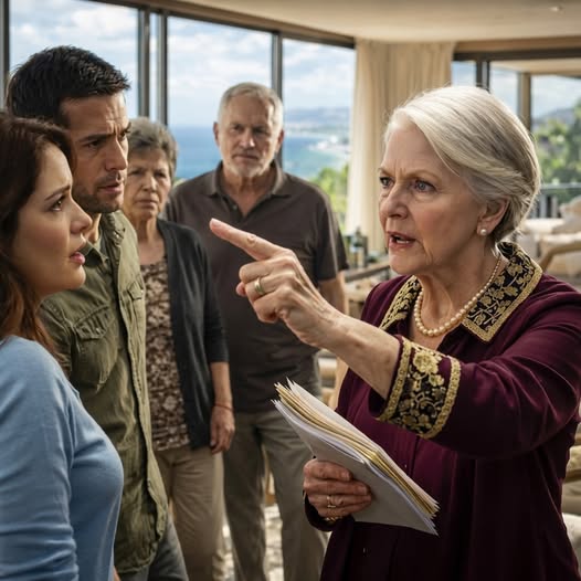 Pagué cada centavo de aquella casa de vacaciones de lujo, creyendo que sería un recuerdo familiar perfecto. Entonces la oí decir: “Mi mamá toma la suite principal, mi papá la segunda… ella puede dormir en el sofá.” Sentí que algo se rompía dentro de mí. Sonreí en silencio. No tenían idea de que ya había cambiado las reglas del juego… y la noche apenas comenzaba.