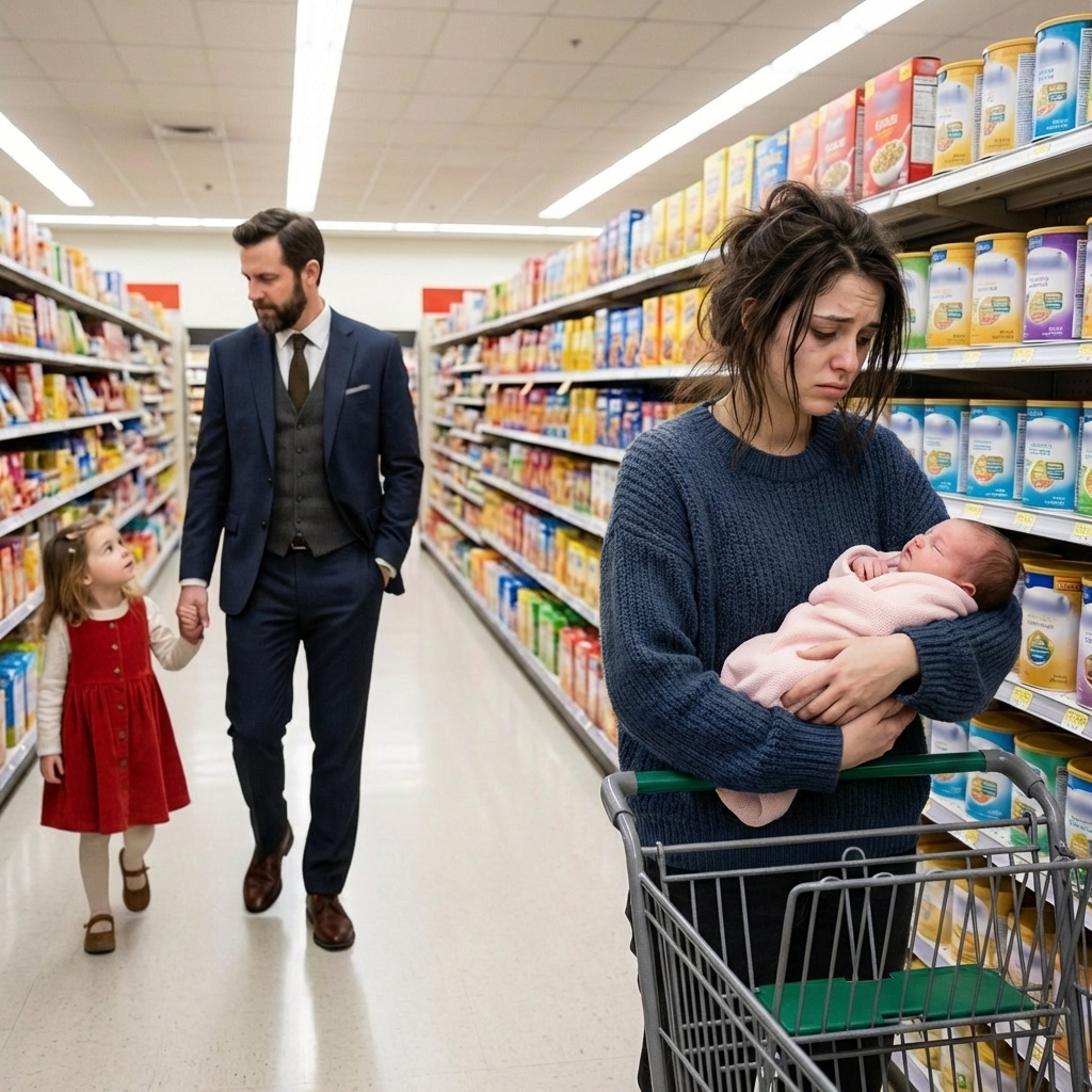 Tenía 800 millones de euros, pero se sintió el hombre más pobre del mundo al ver a esa madre devolver la leche. Lo que hizo después te robará el corazón. 🥺❤️