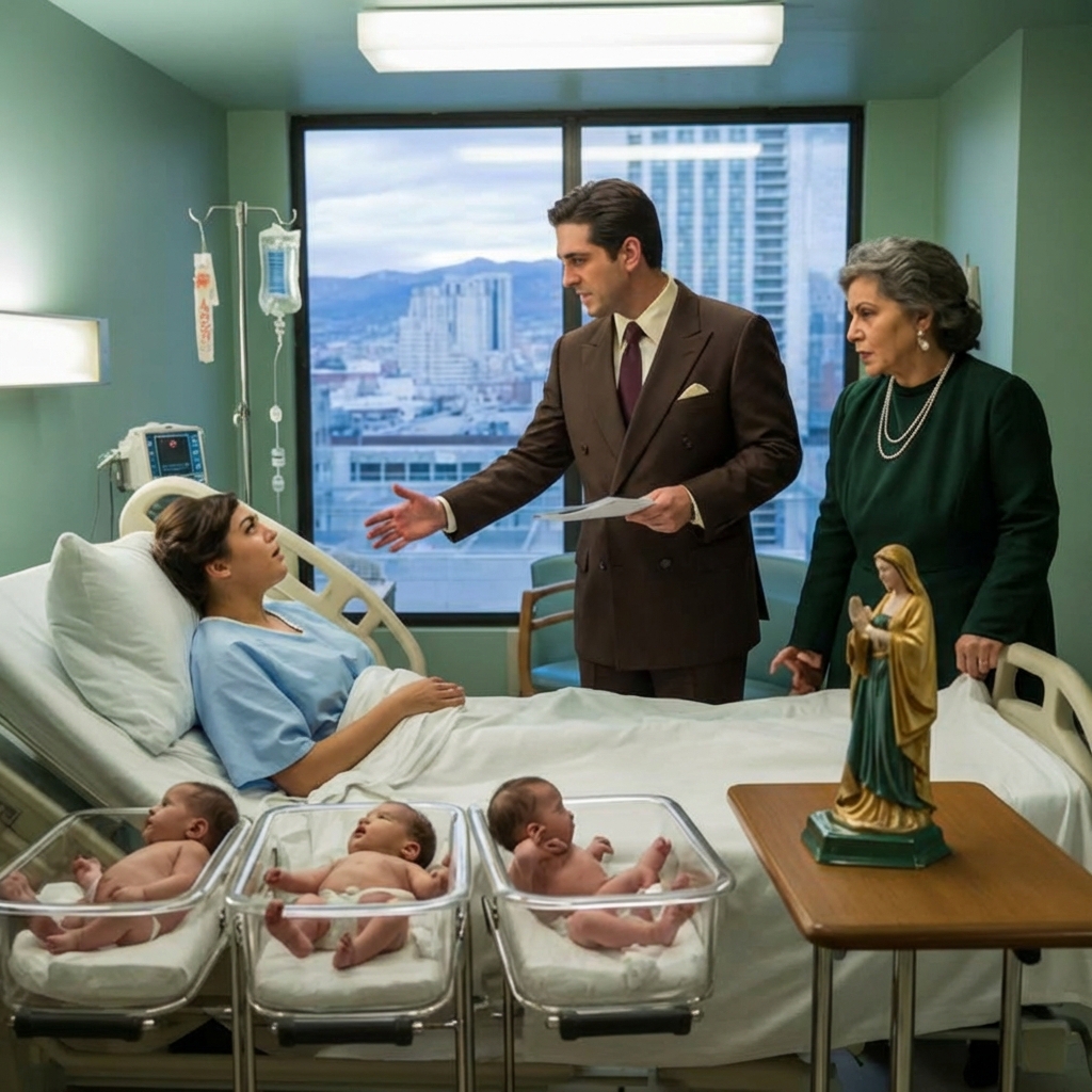 Él la abandonó en el hospital con CUATRILLIZOS por una amante rica, sin saber que su esposa acababa de heredar $500 Billones de Dólares.