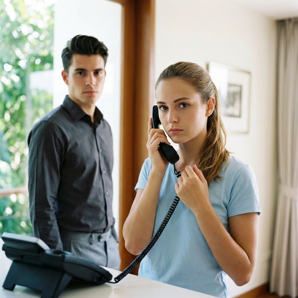 Su jefe la ignoró durante 8 meses pensando que era “solo la de la limpieza”. Hasta que una llamada prohibida reveló el increíble secreto que ella ocultaba… 📞✨