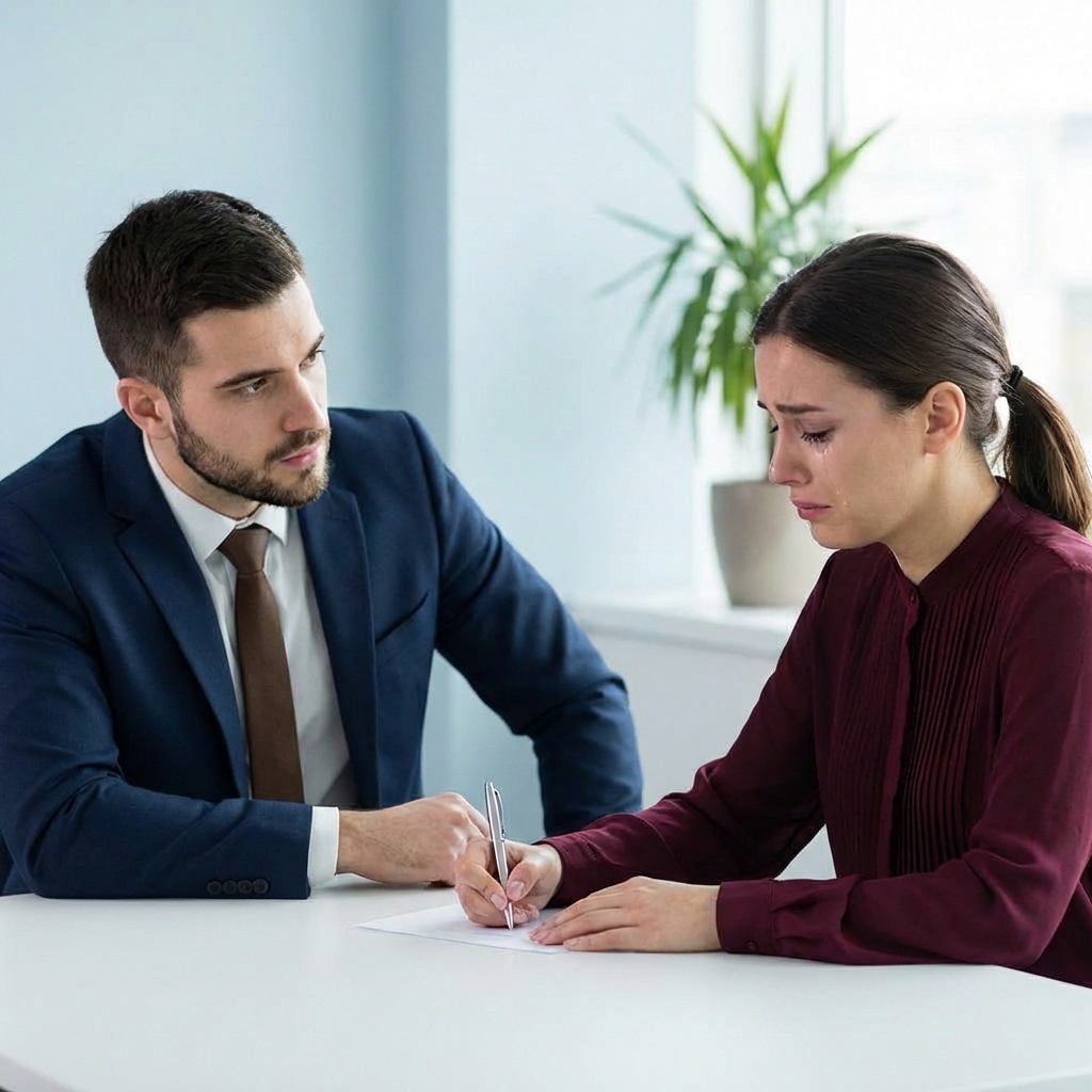 Rompí la prueba de embarazo, firmé el divorcio y me fui bajo la lluvia. 💔🌧️ Seis años después, él entró a mi oficina y se quedó helado al ver quién jugaba en el suelo… 👶😲