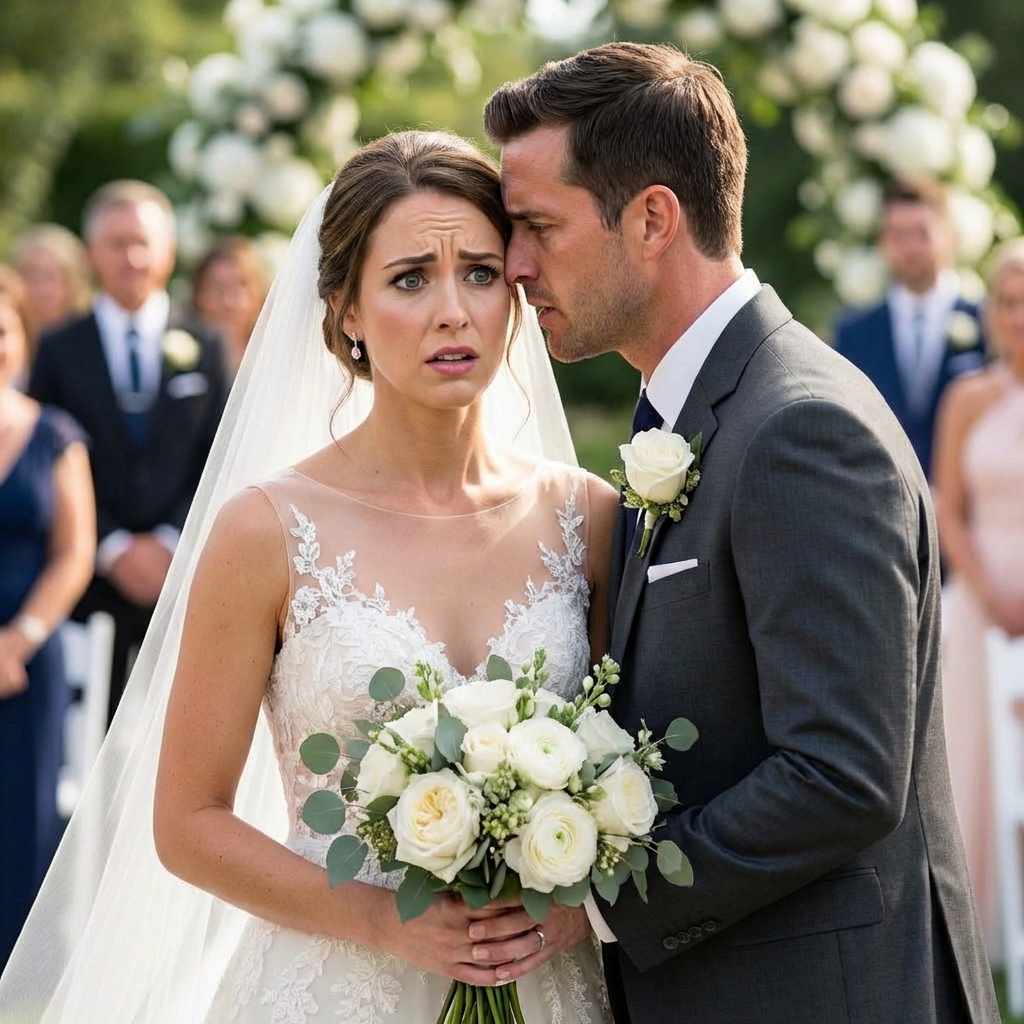 Me dejaron plantada en el altar frente a todos… pero mi Jefe se acercó y susurró: ‘Finge que soy el novio’. 💍🤫💔