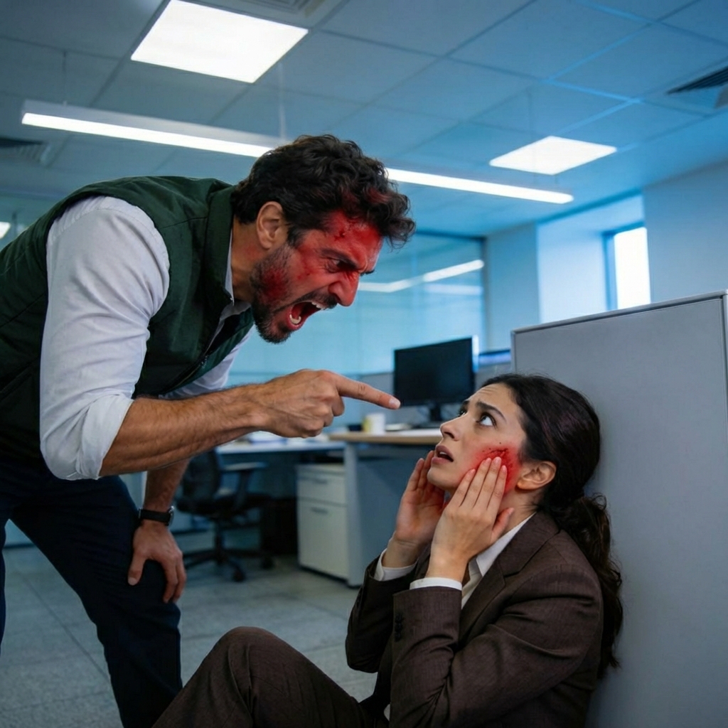 El jefe dejó a su hijo como CEO interino por unos días. Su primera mañana, irrumpió en la oficina gritando que su padre contrataba “peso muerto”.