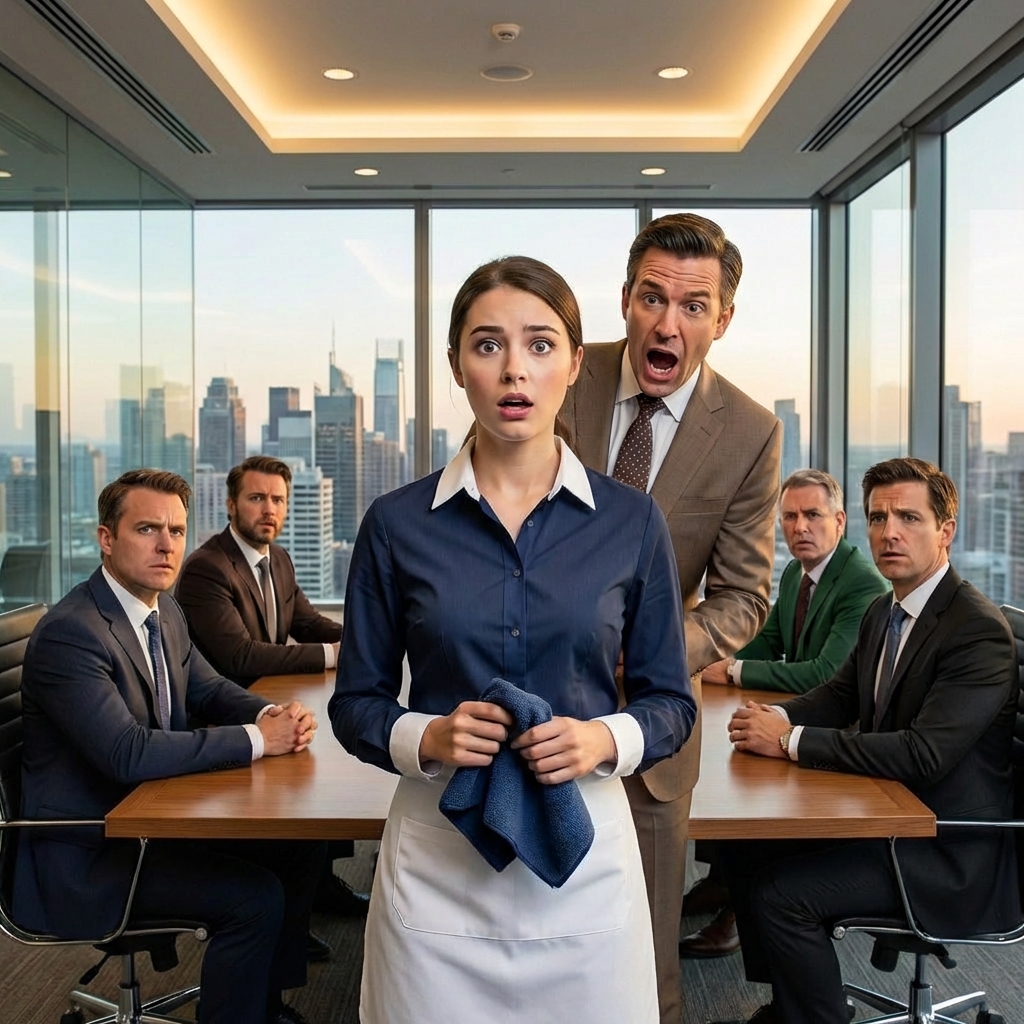 Todos veían solo a la ‘señora de la limpieza’, pero ella escondía un secreto brillante: Cómo salvó un imperio millonario y recuperó su dignidad en una sola tarde 🧹👠✨