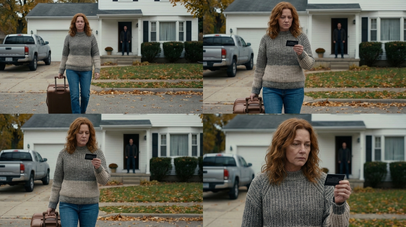 Después del divorcio, mi esposo me echó sin nada, diciendo: “¡Nunca lograste nada sola!”. Desesperada, fui al banco a usar la tarjeta vieja que me dejó mi padre. El gerente palideció y susurró: “Señora, por favor, siéntese… tiene que ver esto”. Me impactó lo que vi en la pantalla.