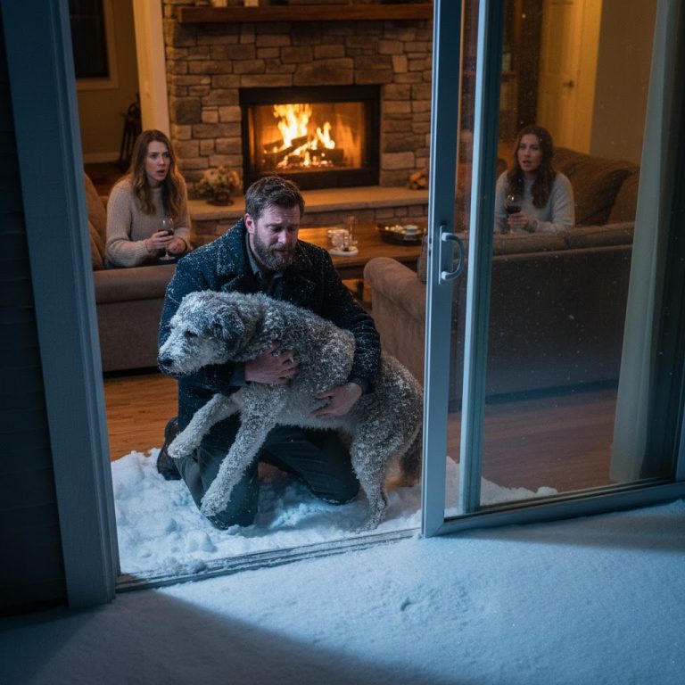 Echó a su hijo por defender a su perro… A la mañana siguiente, una extraña le contó la verdad sobre su padre